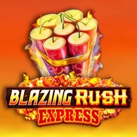 Blazing Rush Express logo by AreaVegas Vipzino Casino