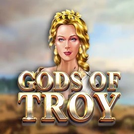 Gods of Troy logo by Red Tiger Gaming Vipzino Casino