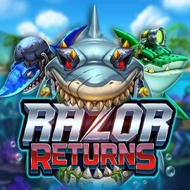 Razor Returns slot visual from Push Gaming available on vipzinoonline.com