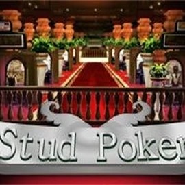 Stud Poker 3D slot logo by iSoftBet at Vipzino Casino
